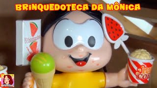 Cebolinha, Cascão, Mônica e Magali! Novelinhas e brinquedoteca! #turmadamonica #brinquedos