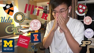 asian cs major reacts to college decisions 2022 princeton mit harvard cornell UCs and more