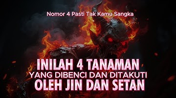 Ampuh!!  4 Tanaman Yang Ditakuti Jin dan Setan Bahkan Dukun Santet