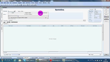 A014 Sales Quotation - SQL Accounting Software