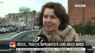 Vascul, traditia imprumutata care aduce noroc
