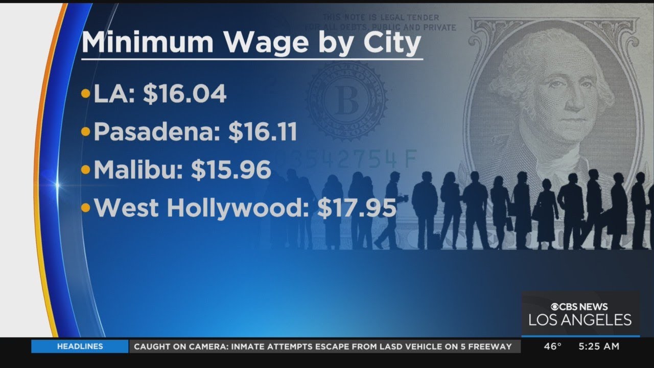 California minimum wage increase takes effect this week YouTube