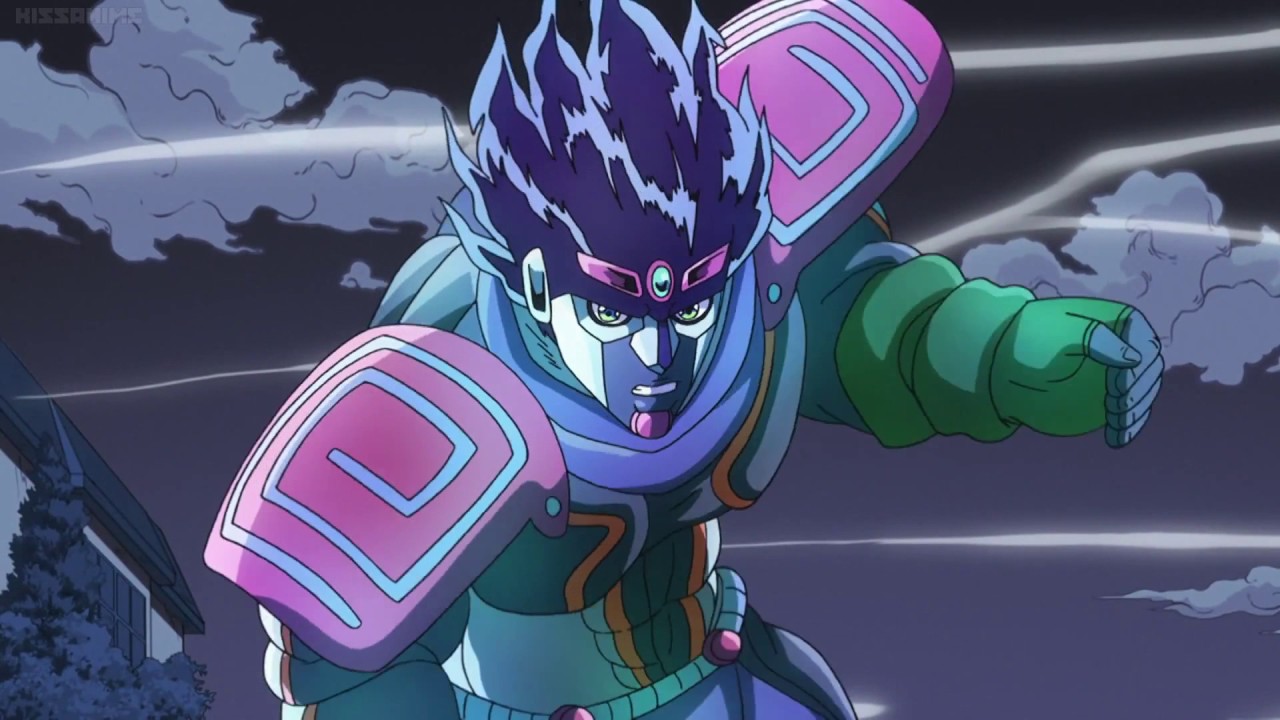 Grayanom on X: Several times during the part 4 anime, star