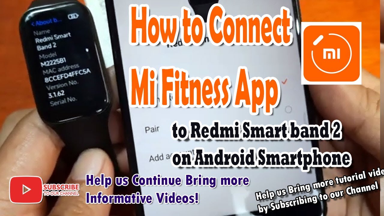 How to Connect Mi Fitness App to Redmi Smartband 2 on Android Smartphone 