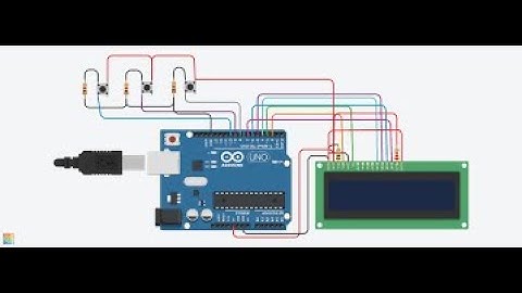 DIGITAL CLOCK using TINKERCAD