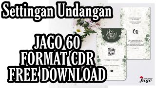 🟥SETTINGAN UNDANGAN JAGO 60 | FORMAT CDR | FREE DOWNLOAD screenshot 3