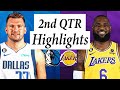 Los Angeles Lakers vs. Dallas Mavericks Full Highlights 2nd QTR | Feb 26 | 2022-2023 NBA Season