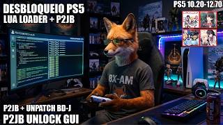 DESBLOQUEIO P2JB E UNPATCH BD-J NO PS5 MAIS FÁCIL COM P2JB UNLOCK GUI