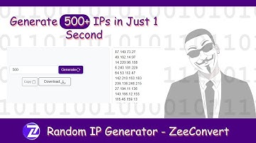 Random IP Generator | Best Online Free Tool