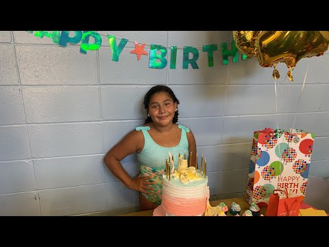 My Daughter Melanie’s 12 Year Birthday Party | Pool Party