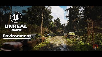 2024 3D abandoned Environment Art | UNREAL ENGINE 5