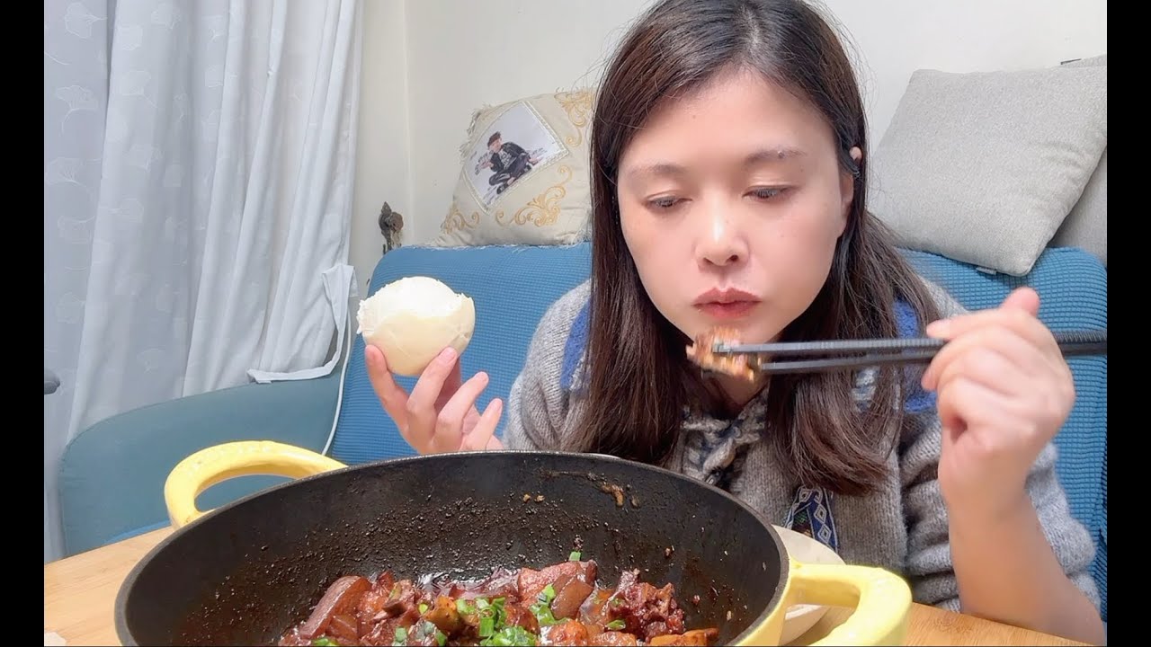 厨艺太好也很烦的，我做的老干妈魔芋烧鸭真的绝了