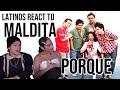 Listenting to Chavacano for the first time 🇵🇭| Latinos react to Maldita — Porque