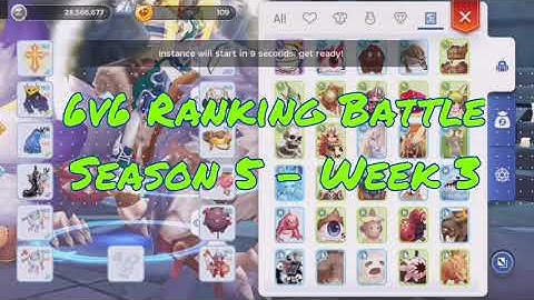 Ragnarok 6v6 Ranking Battle S05W03 - Stellar Hunter PoV (SP Arrow Build)