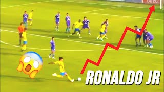 You won't believe how good CRISTIANO RONALDO JR HAS BECOME at AL NASR 😱