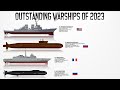 Ranking the Top 10 Naval Vessels that entered service in 2023 | Outstanding Warships of 2023