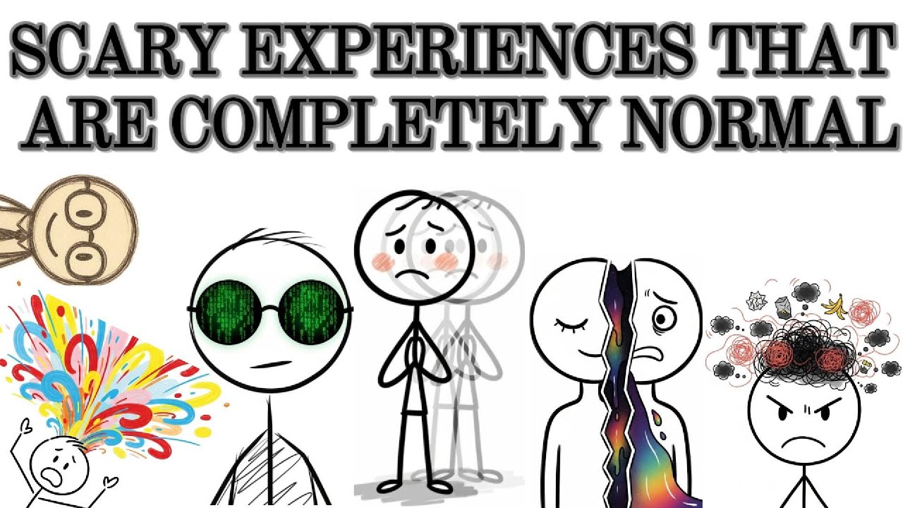 Scarily Normal Things Scary Things People Experience That Are Completely Normal - YouTube