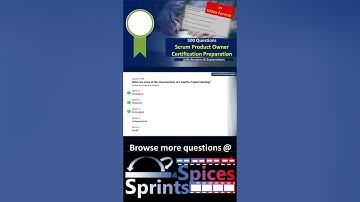 Product Owner Certification Question 396 #agile #scrum #scrumcertification  #scrumpo #pspoquestions