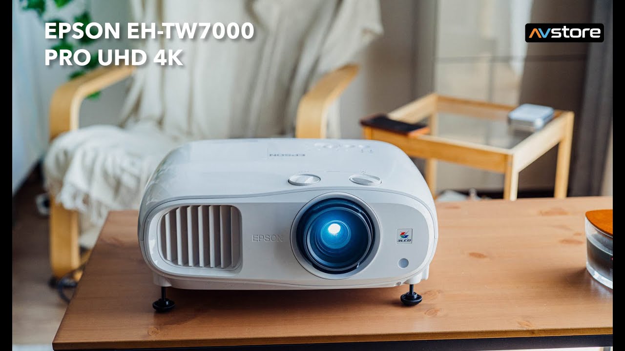 EPSON EH-TW7000 - un videoproiector Home Cinema excelent pentru casa ta! La  AVstore - YouTube