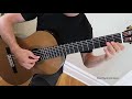 Ukrainian Melody (Folk Song) - Prep Level RCM Classical Guitar Series 2018 (Easy)