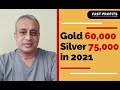 Gold 60,000 & Silver 75,000 in 2021