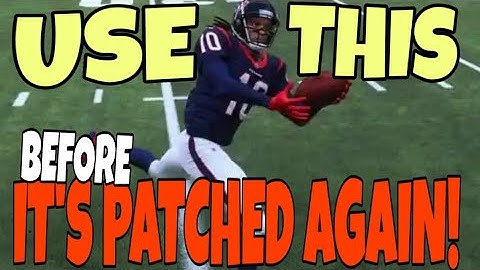 EA TRIED TO PATCH THIS UNSTOPPABLE GLITCH... & MADE IT MORE BROKEN! MONEY PASS PLAY TIPS MADDEN 20