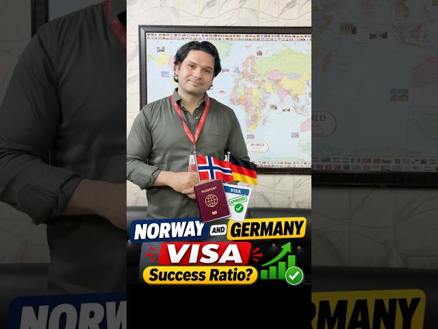 Norway & Germany Visa Success Ratio?  #norwayvisa #germanytravel #schengenvisaapplication #visa