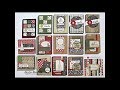Carta Bella Christmas - 35 cards from one 6x6 paper pad