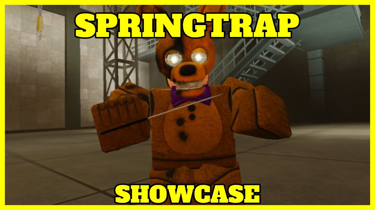 Springtrap (All Skin) SHOWCASE | MarvellousSmackdown - YouTube