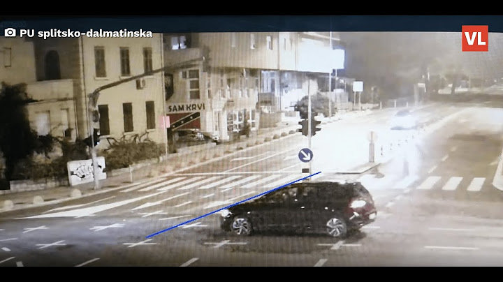 Splitska policija objavila fotografije vozila: Pregaženi policajac (20) ima teške ozljede glave