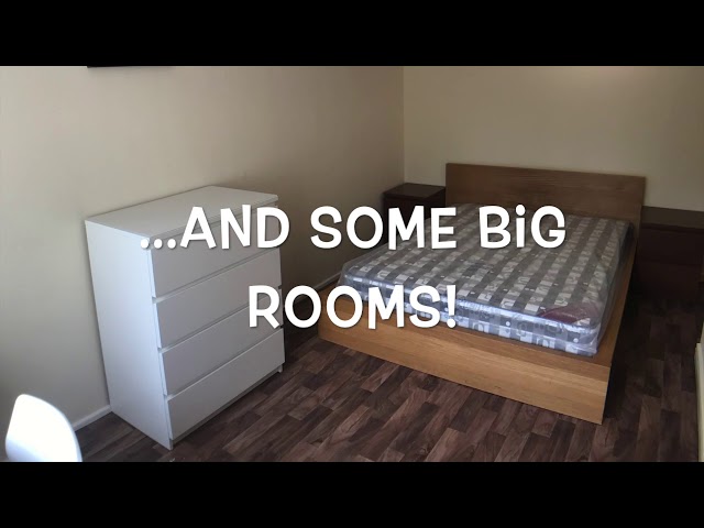 Video 1: Double room with its own fridge freezer!
