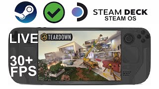 Teardown on Steam Deck/OS in 800p 30+Fps (Live)