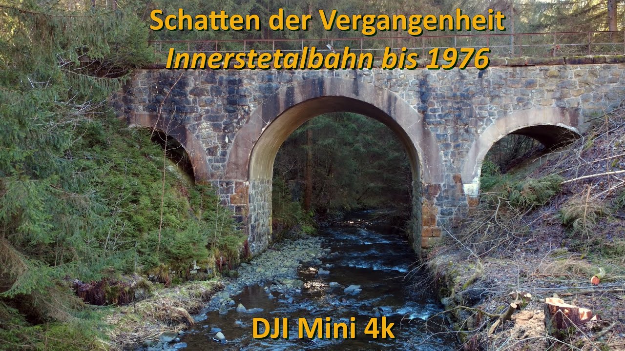 Schatten der Vergangenheit - Innerstetalbahn im Harz | DJI Mini 4K