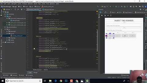 Android Tutorial Basic (2019) Using Java - Day 3 - Calculator App