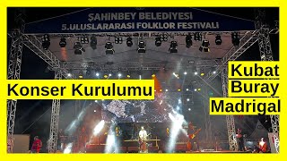 Gaziantep Şahinbey Kubat Buray Madrigal Konser Kurulumu