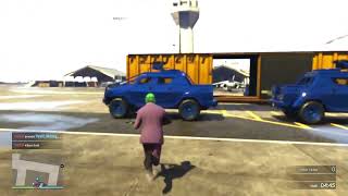 GTA 5 ONLINE PLAYSTATION 5  LONG HAUL 35 BASE WARS PUBLIC LOBBY LLLZZ