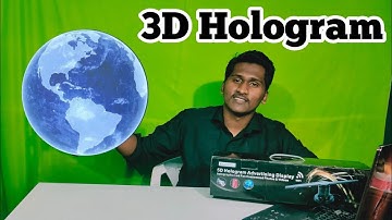 3D Hologram Fan Display | Unboxing and Review in Telugu