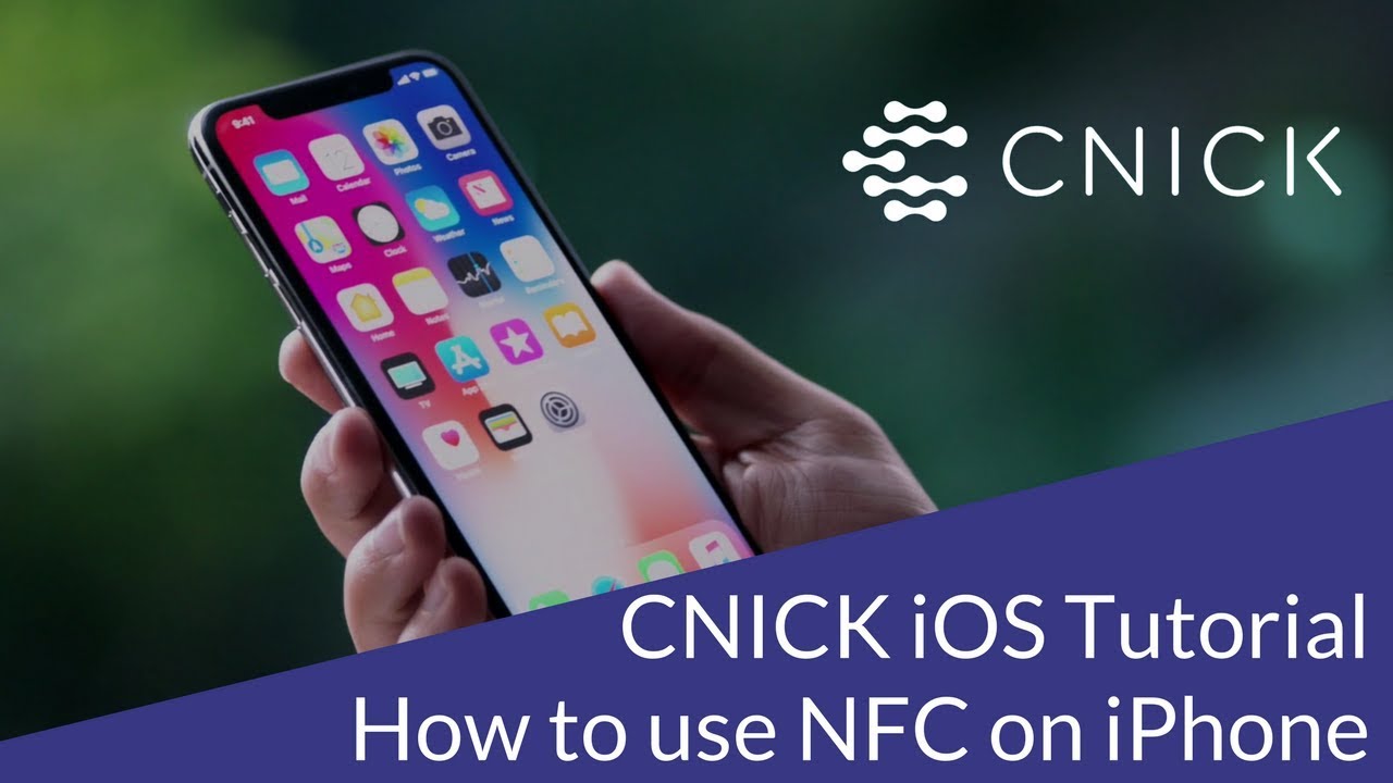 How To Use Nfc On Iphone Cnick Ios Tutorial Youtube