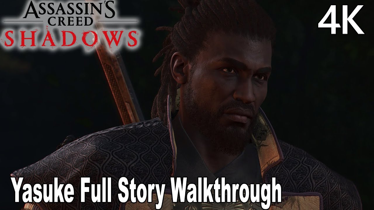 Assassin's Creed Shadows Yasuke Full Story Walkthrough 4K