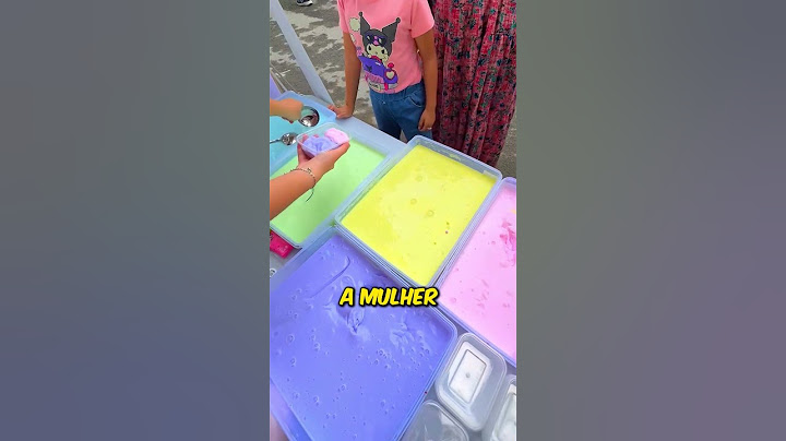 Ela Vende Slimes Na Rua #interessante #curioso #incrivel #slime