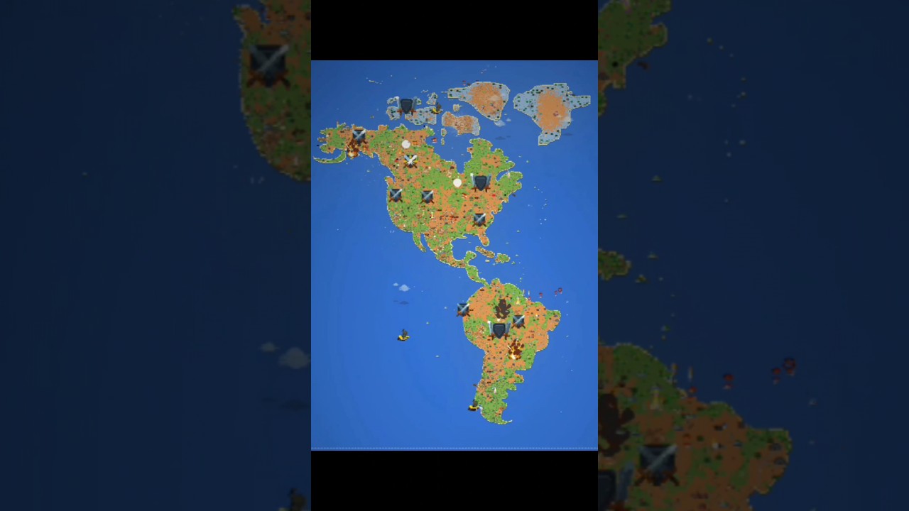 Simulating an ailen invasion in north and south America 