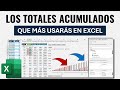 Los Totales Acumulados que siempre usarás en Tablas Dinámicas de Excel