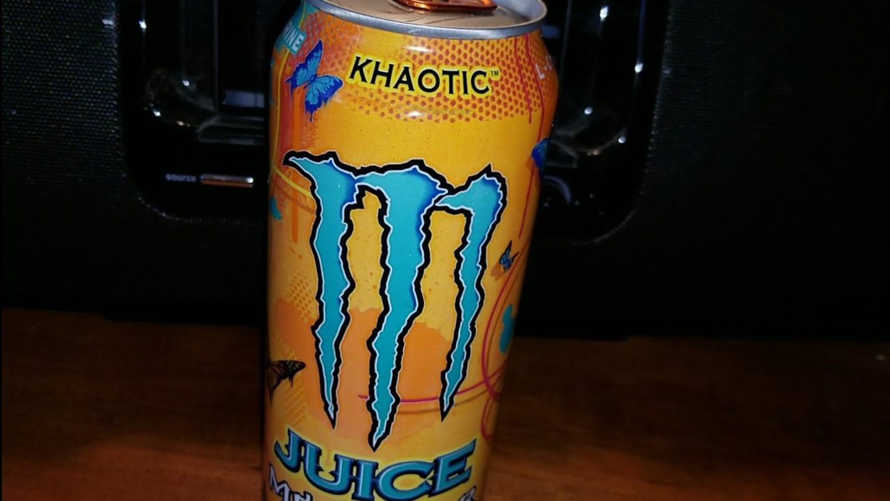 Monster Juice Khaotic Review! YouTube