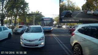 Как выехать на встречку 3 раза за 1 минуту
