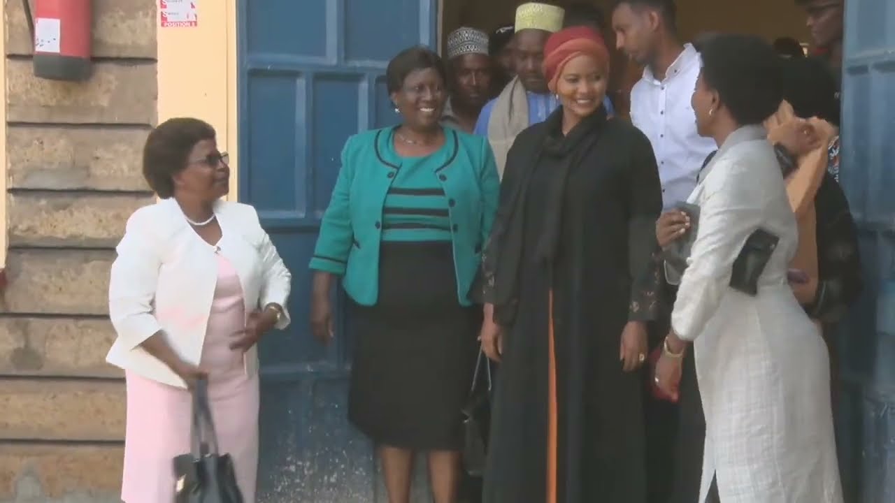 Mumina Promises Goodies to the Candidates of Isiolo Girls High School