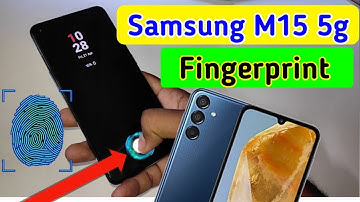 Samsung m15 5g display fingerprint setting/Samsung m15 5g fingerprint screen lock/fingerprint sensor