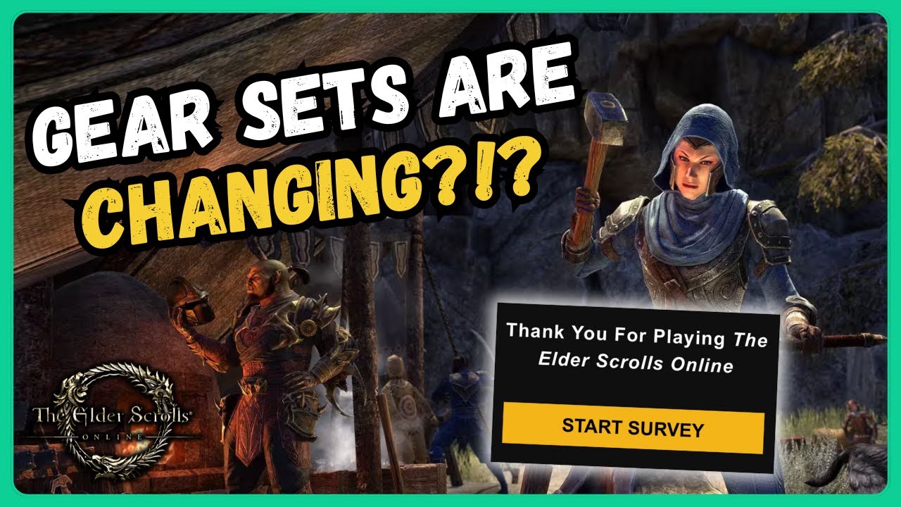 Item Set Changes Are Coming to ESO?!? (New Survey Suggests)