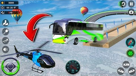 Driving Simulator Game | Impossible Bus Stunt | Android Gameplay