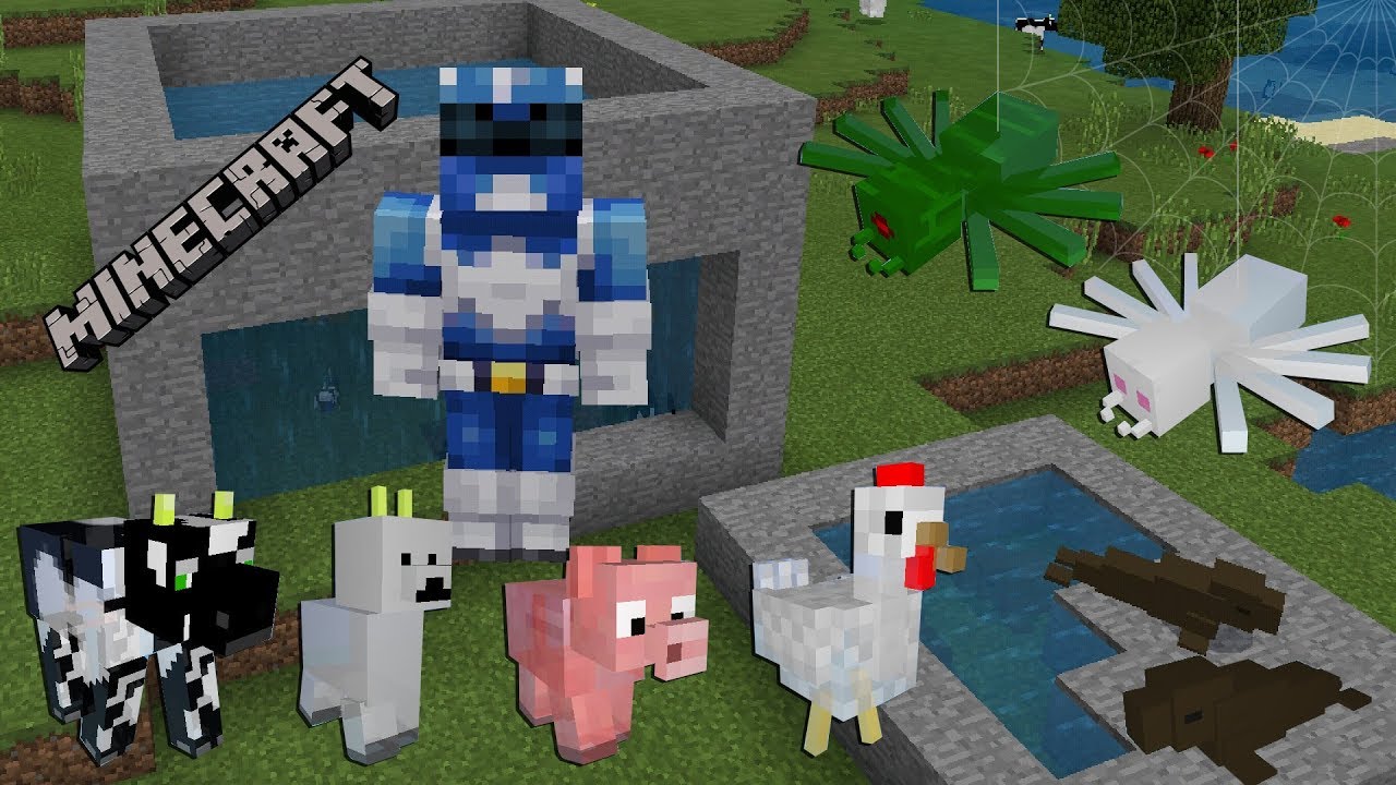 Делаем своих мобов в Майнкрафт / Creating custom mobs in Minecraft PE ...