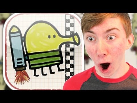 DOODLE JUMP RACE (iPhone Gameplay Video)